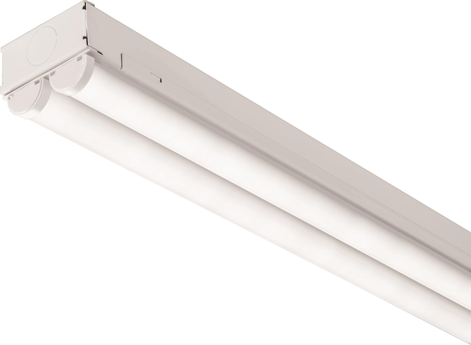 Lithonia Lighting CMNS L24 2LL 840 2-Light LED Striplight, 120V, White, 2-Foot