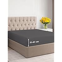 Lenzuolo con angoli 120x200cm - Extra profondo per materassi fino a 40cm (16