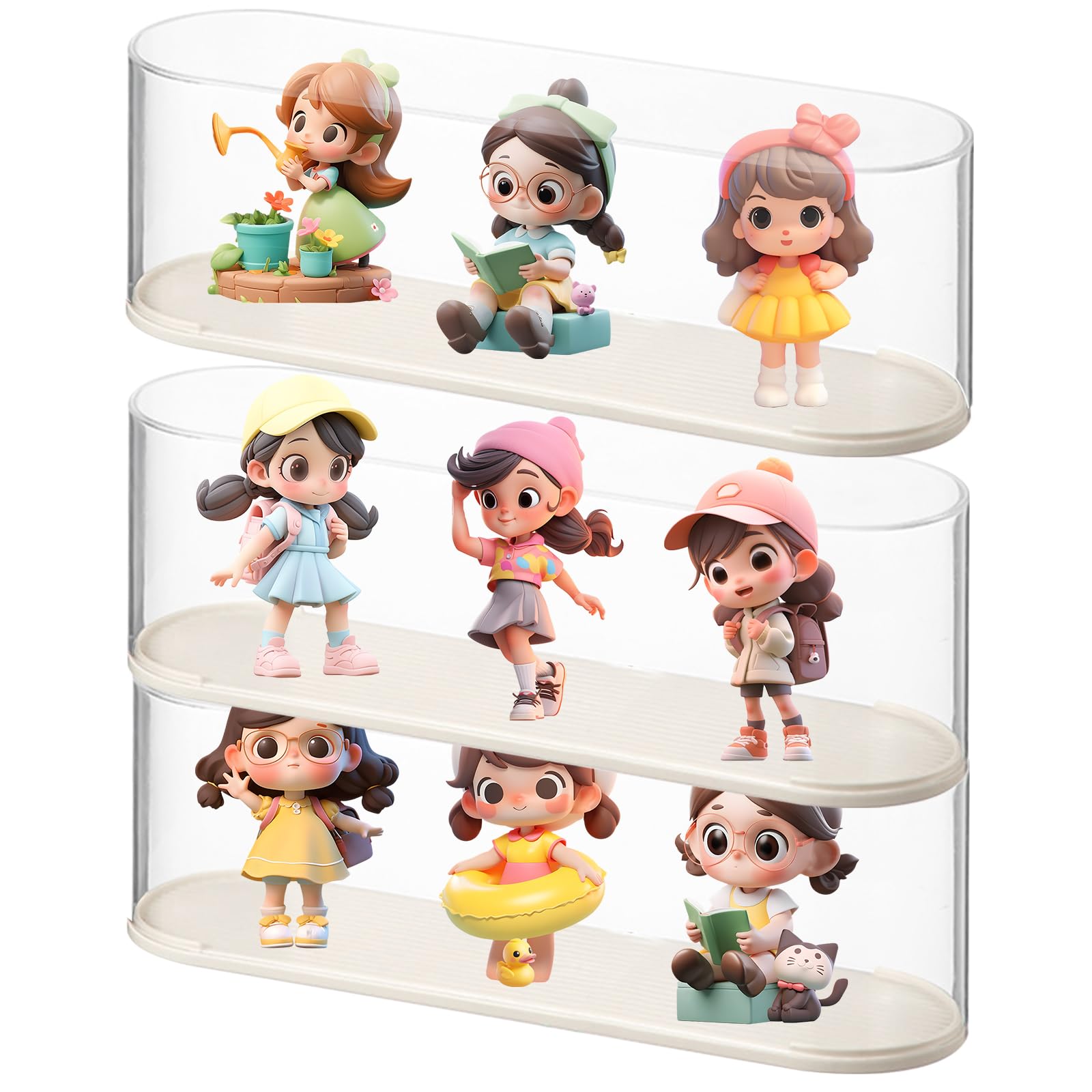 Vitrine pour Funko Pop, présentoir en méthacrylate de dimensions 16,2 x 11,8 x 9,2 cm, vitrine pour collections, protégez et collectionnez avec ce présentoir Funko Pop ! (1