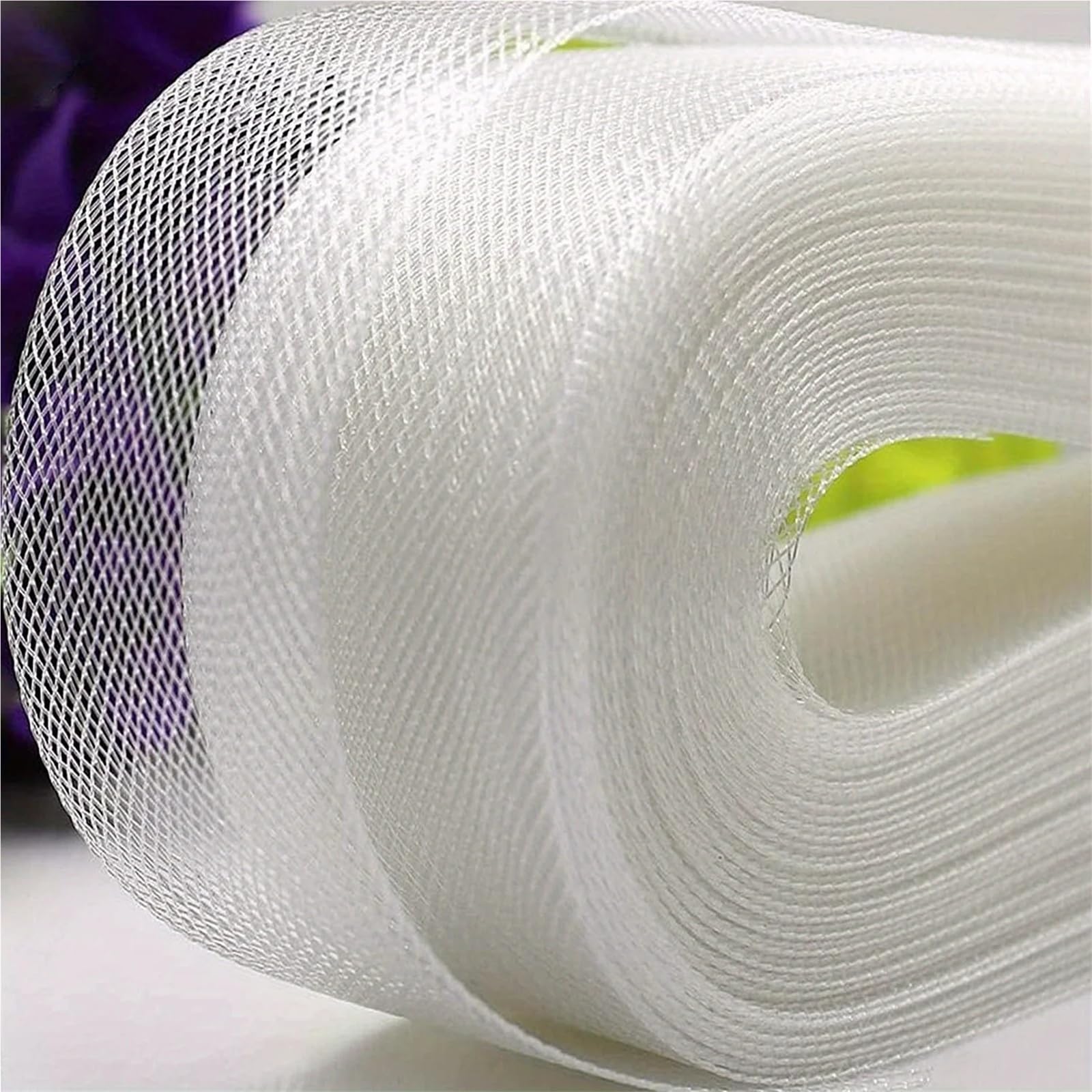 Crin de cheval de 5 cm transparent pour couture de robe