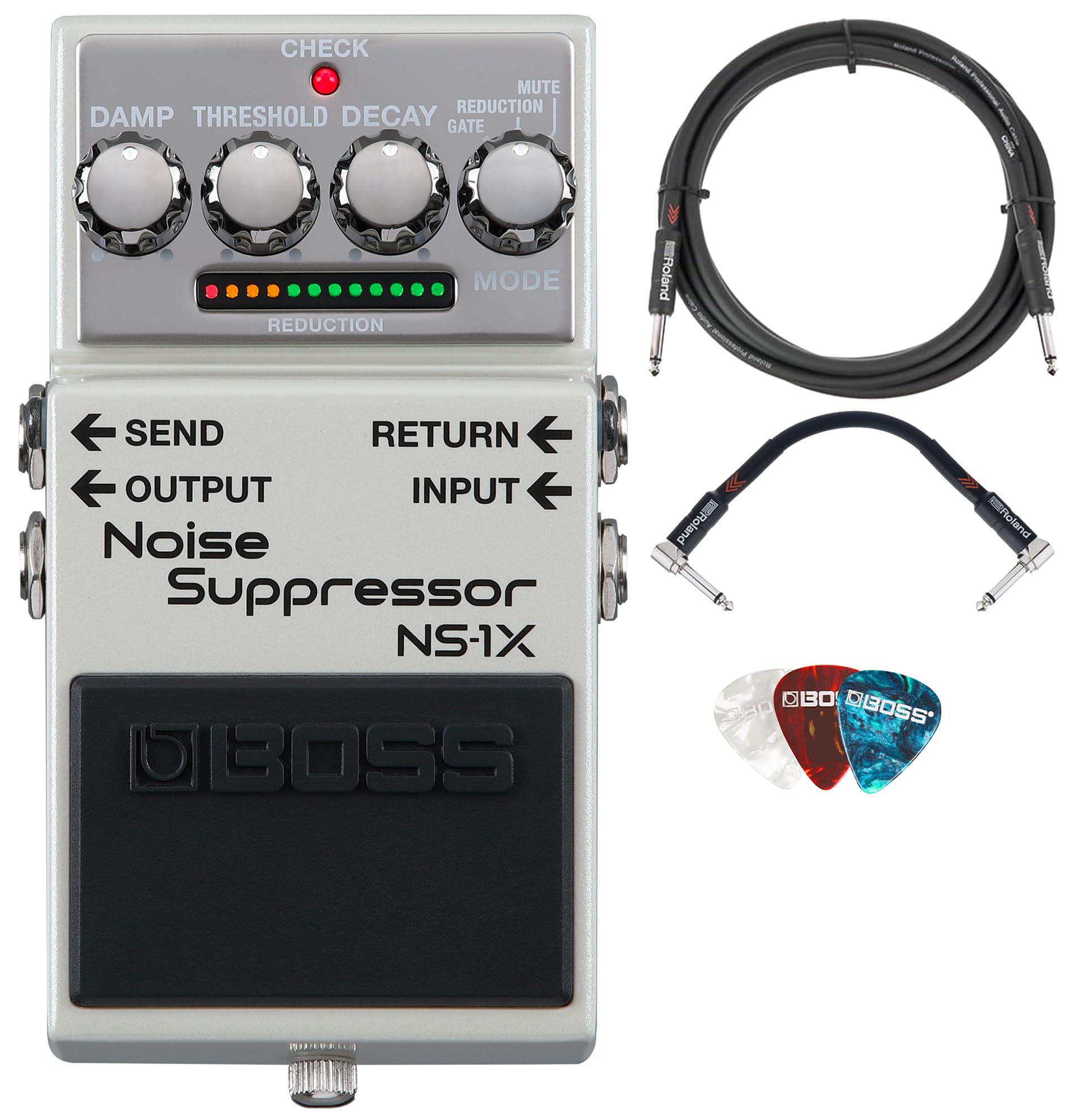 Amazon.com: Boss NS-1X Noise Suppressor Bundle with Roland 