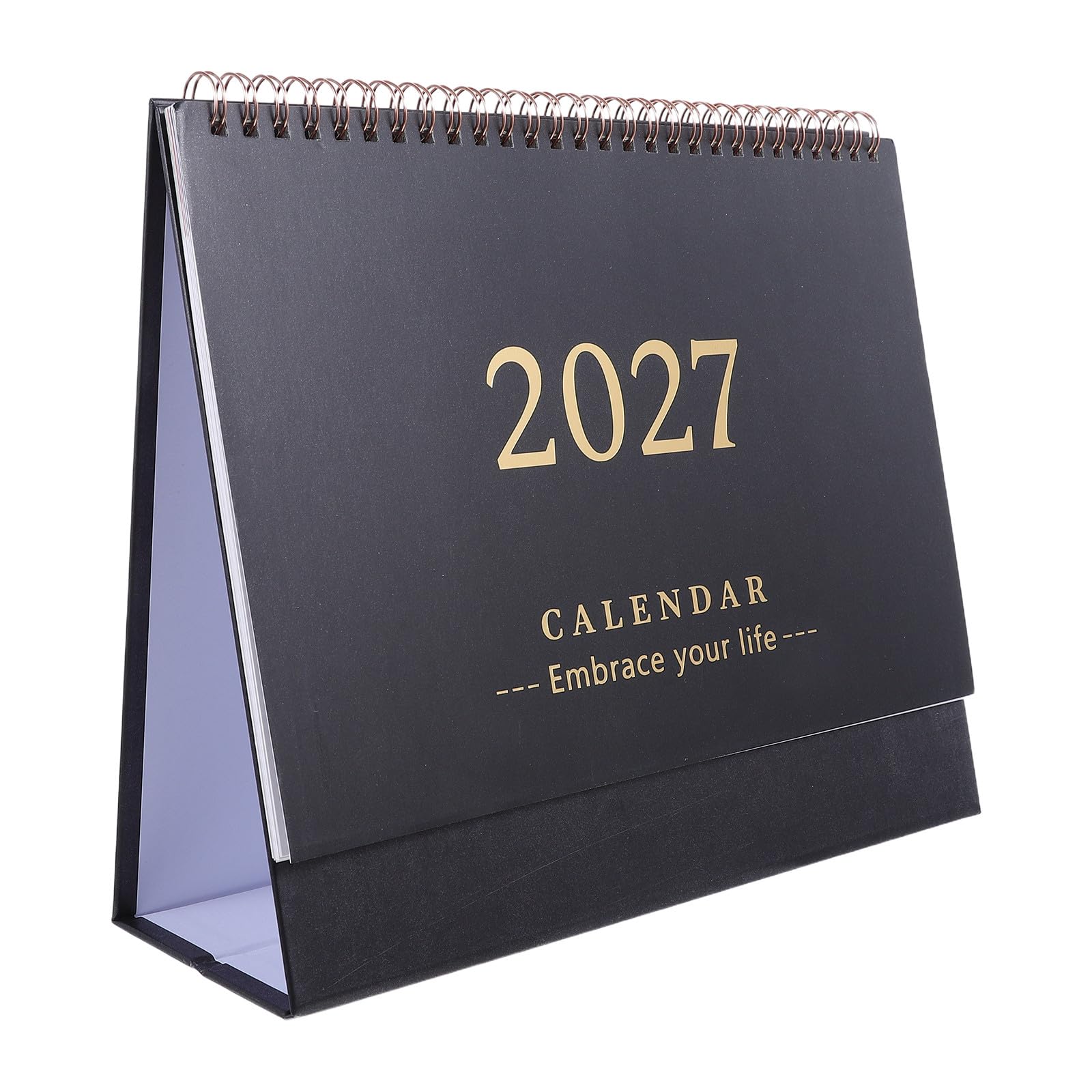 WRITWAA Desk Calendar 2027 - Large Standing Monthly Planner