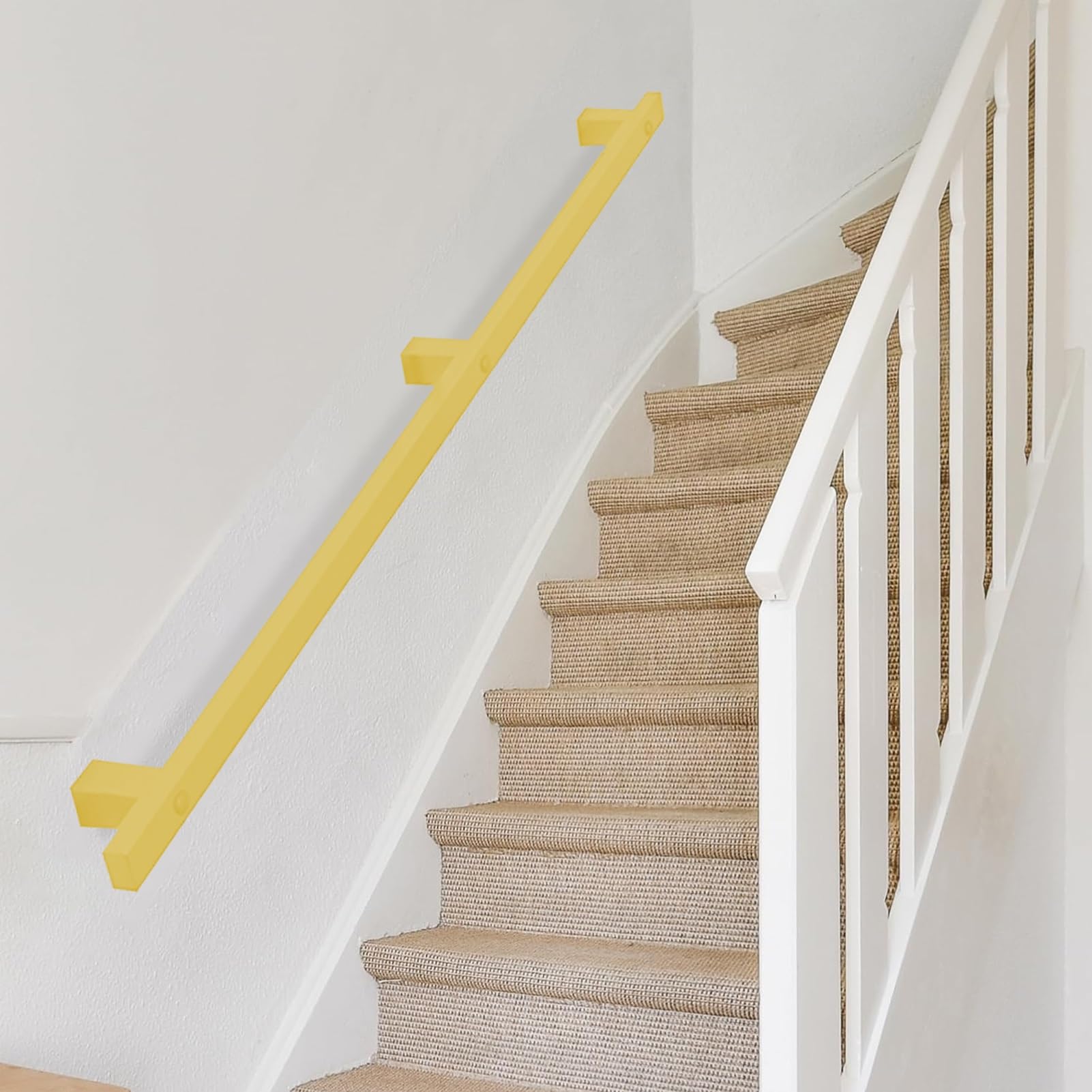 Rampe d'escalier intérieure et extérieure de 390cm pour la sécurité de la maison