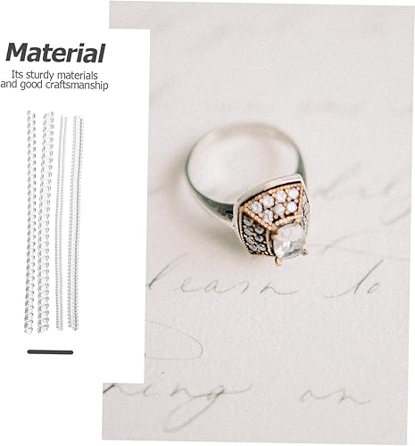 Miniatura 7 de jojofuny 16 piezas de anillos invisibles reductor reductor de anillo espaciador para anillos sueltos, suministros cómodos de protección de anillo