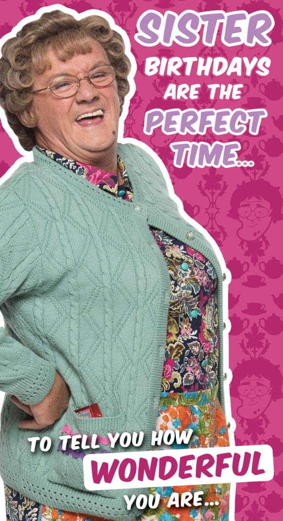 Mrs Brown's Boys Mum Birthday Card,Multi,210 x 290 mm