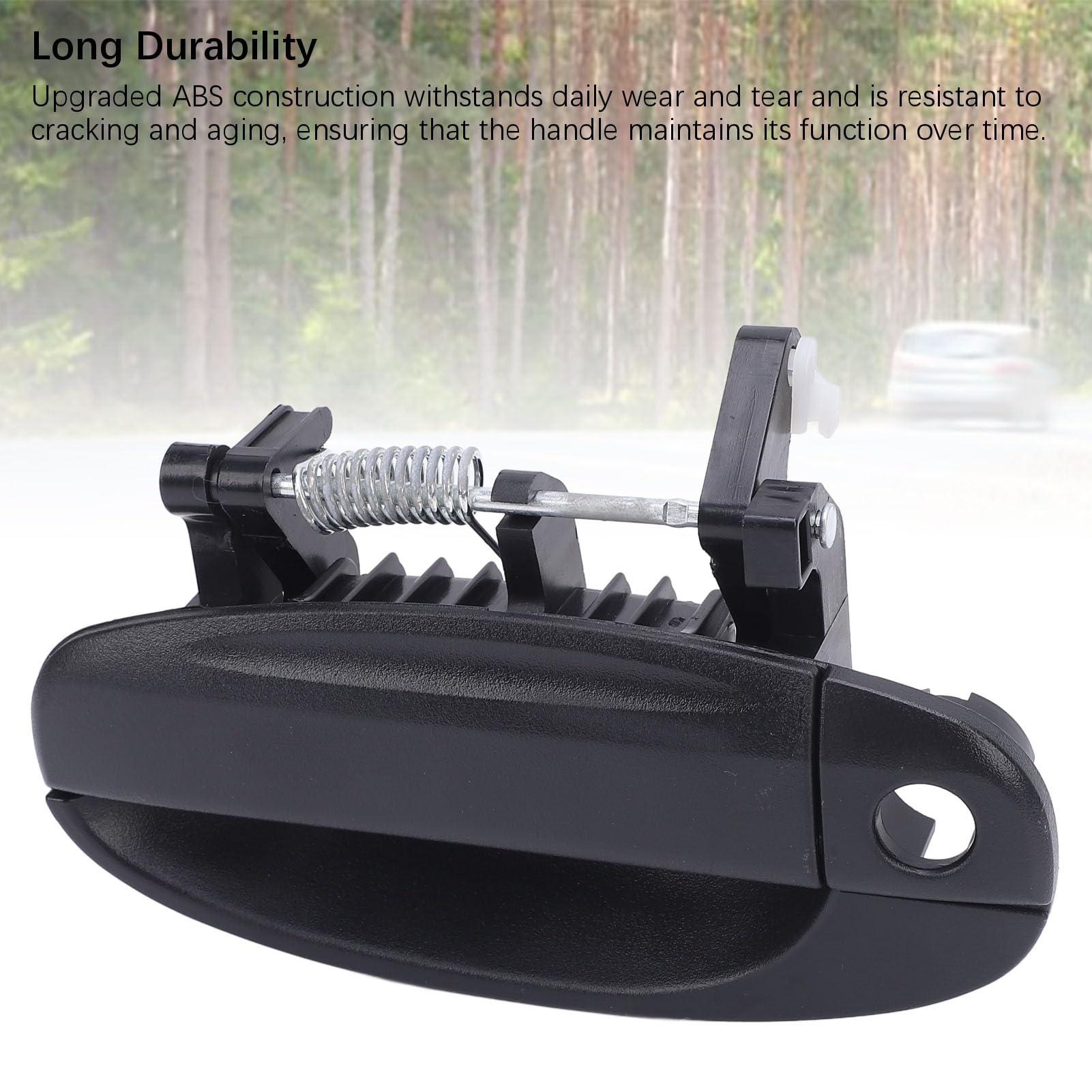 Przedni Lewy Wygodny Uchwyt Zewnętrzny Klamka 96541631 Zewnętrzna Klamki do Aveo Sedan Hatchback Kalos