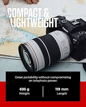 Canon RF Lens 70-200mm F4L IS USM - Telephoto Zoom Camera Lens