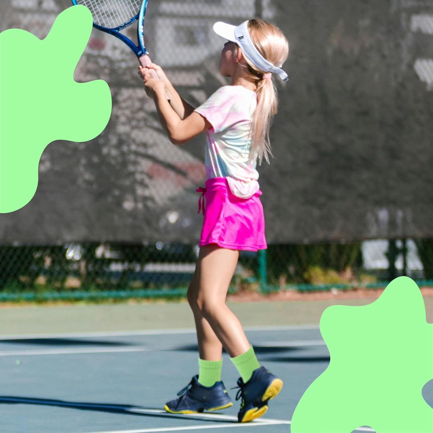 Bemeol Girls Socks 10 Pairs Girls Crew Socks Athletic Cotton Lightweight Stretch Casual Sock for Kids 4-6 6-8 8-10 Years Old - Image 3