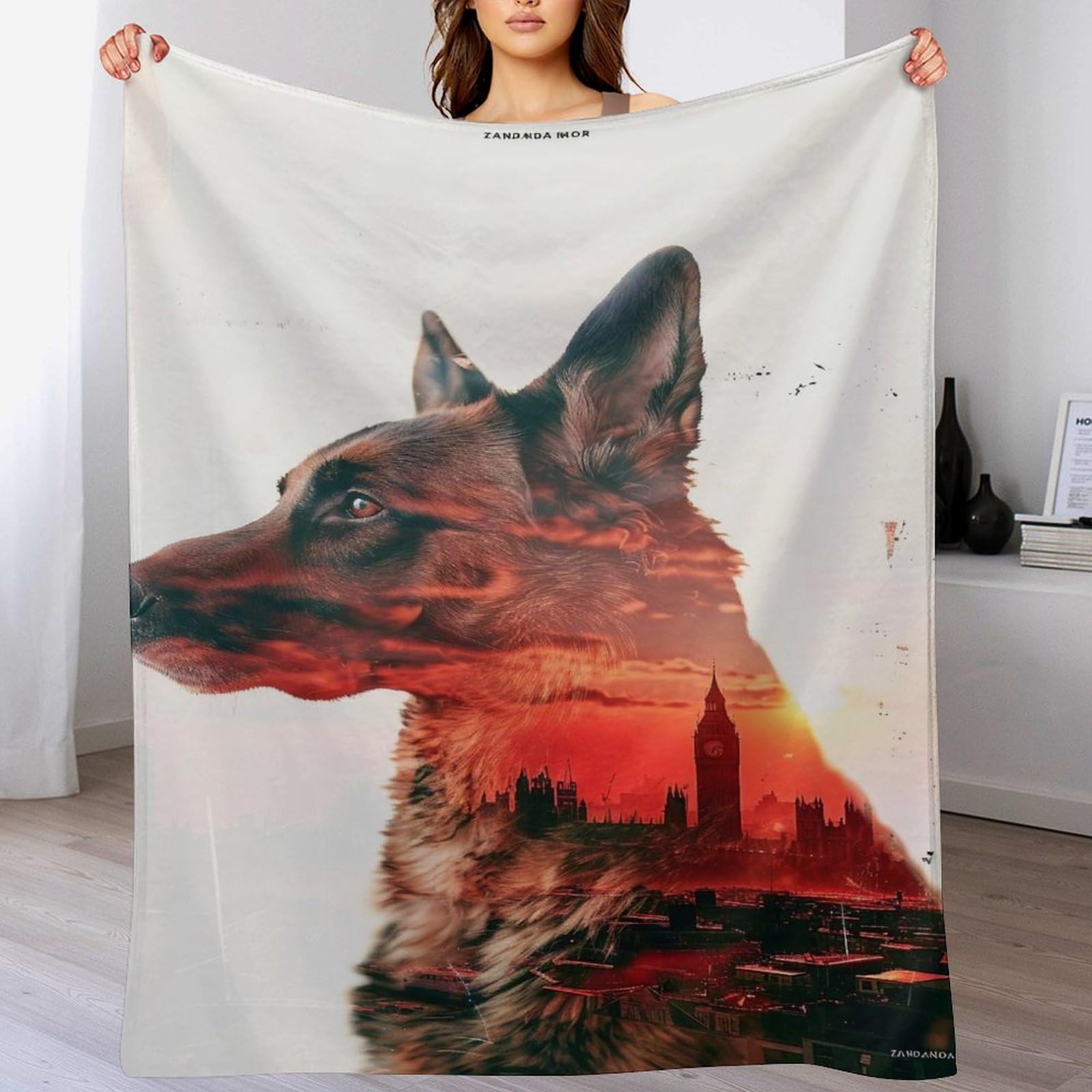 Couverture pour chien flanelle douce couverture de canapé chaude lavable en machine 130x150