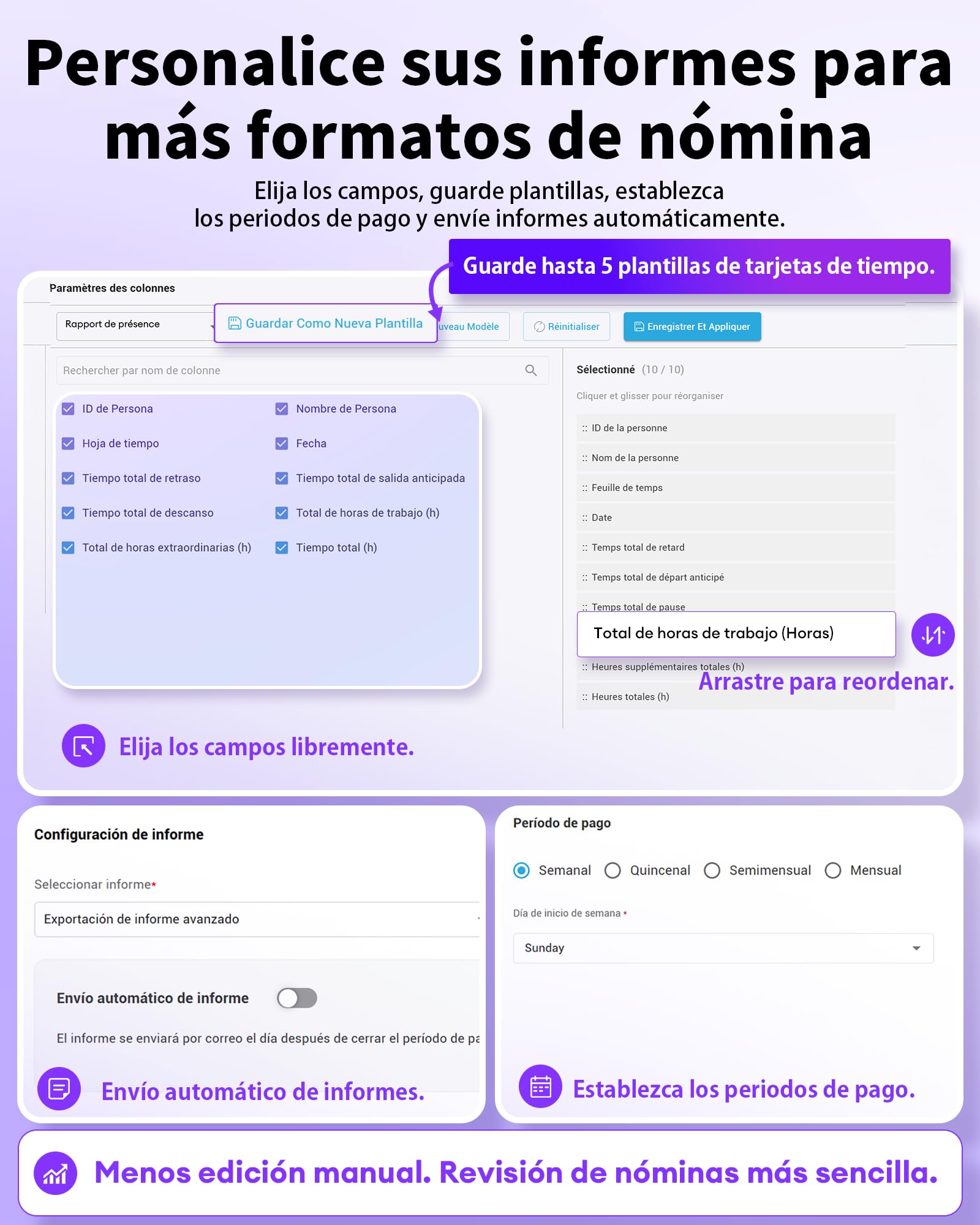 NGTeco Reloj de Fichar Cloud,TC4 con Lector de Huella Digital para PYMES Sistema Biométrico con Reglas Personalizables, Software de Control Remoto y App iOS/Android