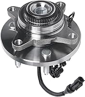 Vista 135 de Detroit Axle - Buje de rodamiento de rueda delantera 4WD para Ford F-150 2000-2003 [ABS de 4 ruedas], reemplazo 2001 2002 F-150