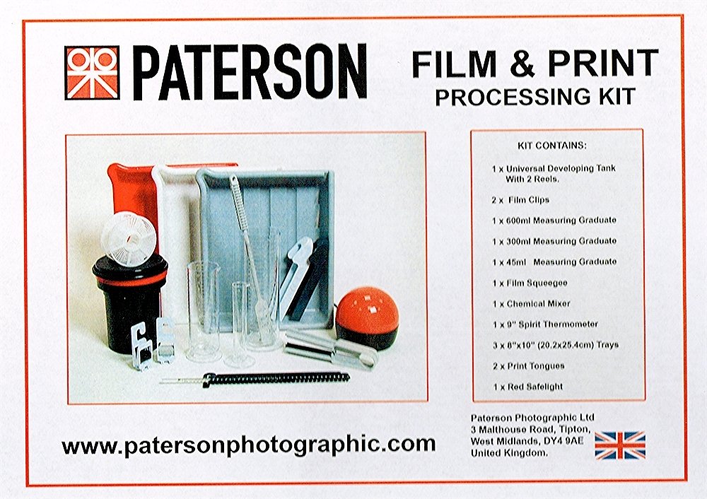 Kit de traitement de films et d'impression Paterson