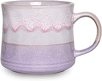 Bosmarlin 21oz Large Ceramic Coffee Mug - Big Tea Cup, Dishwasher & Microwave Safe, 7 Colors Available