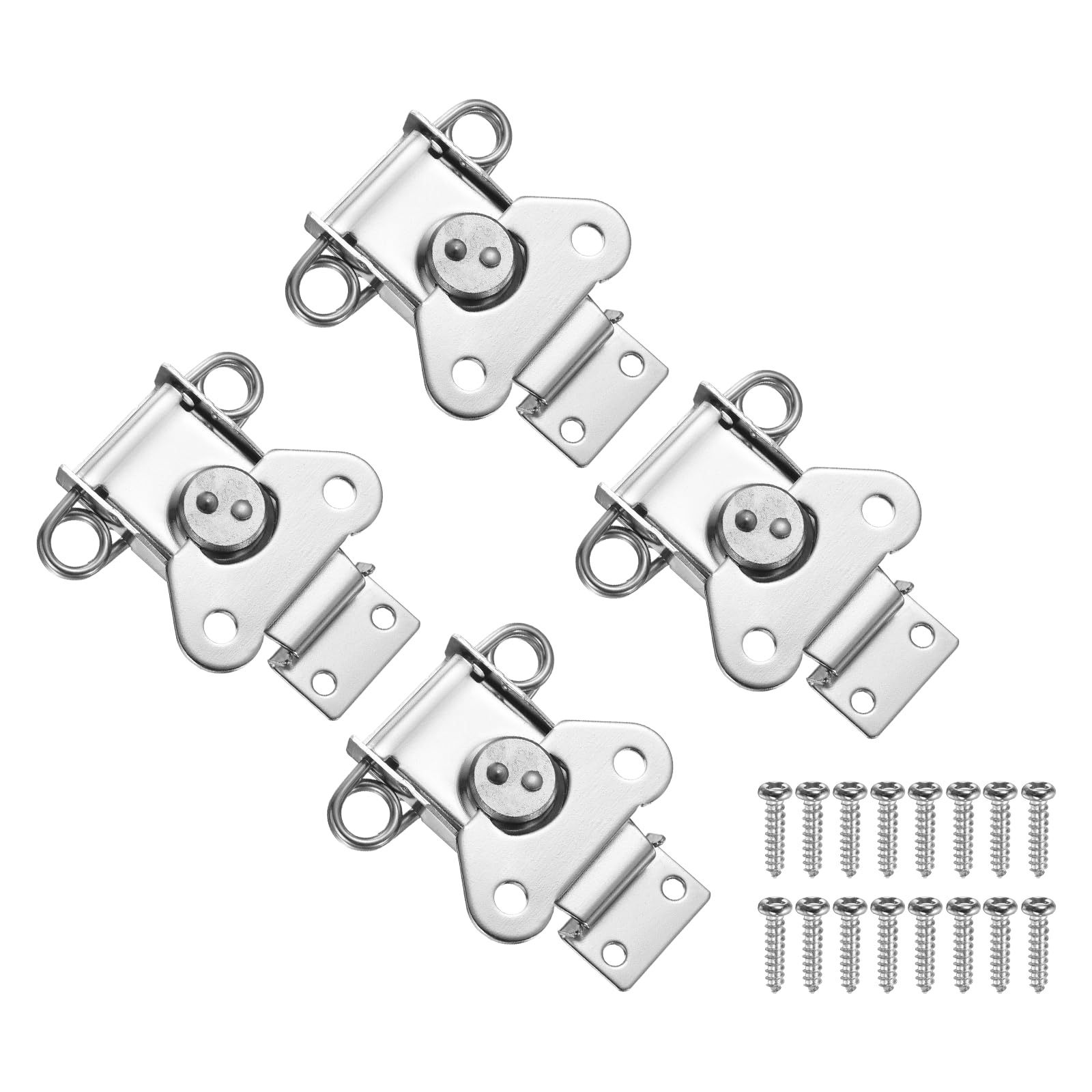 Loquet torsadé PATIKIL de 7,1 x 6,5 cm pour rénover et sécuriser une boîte de rangement