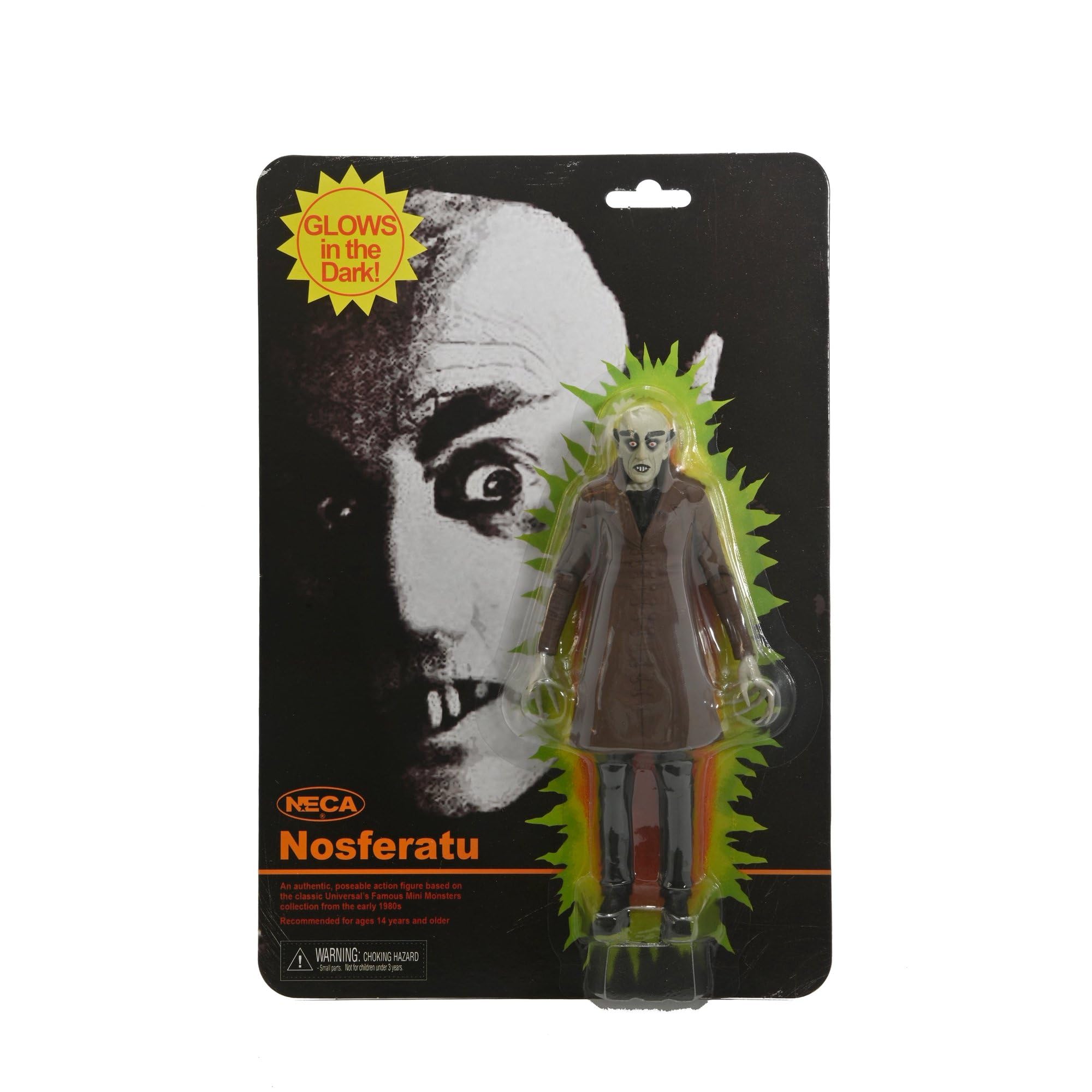 Amazon.com: NECA Nosferatu - Retro Glow-in-The-Dark Count Orlok 7 