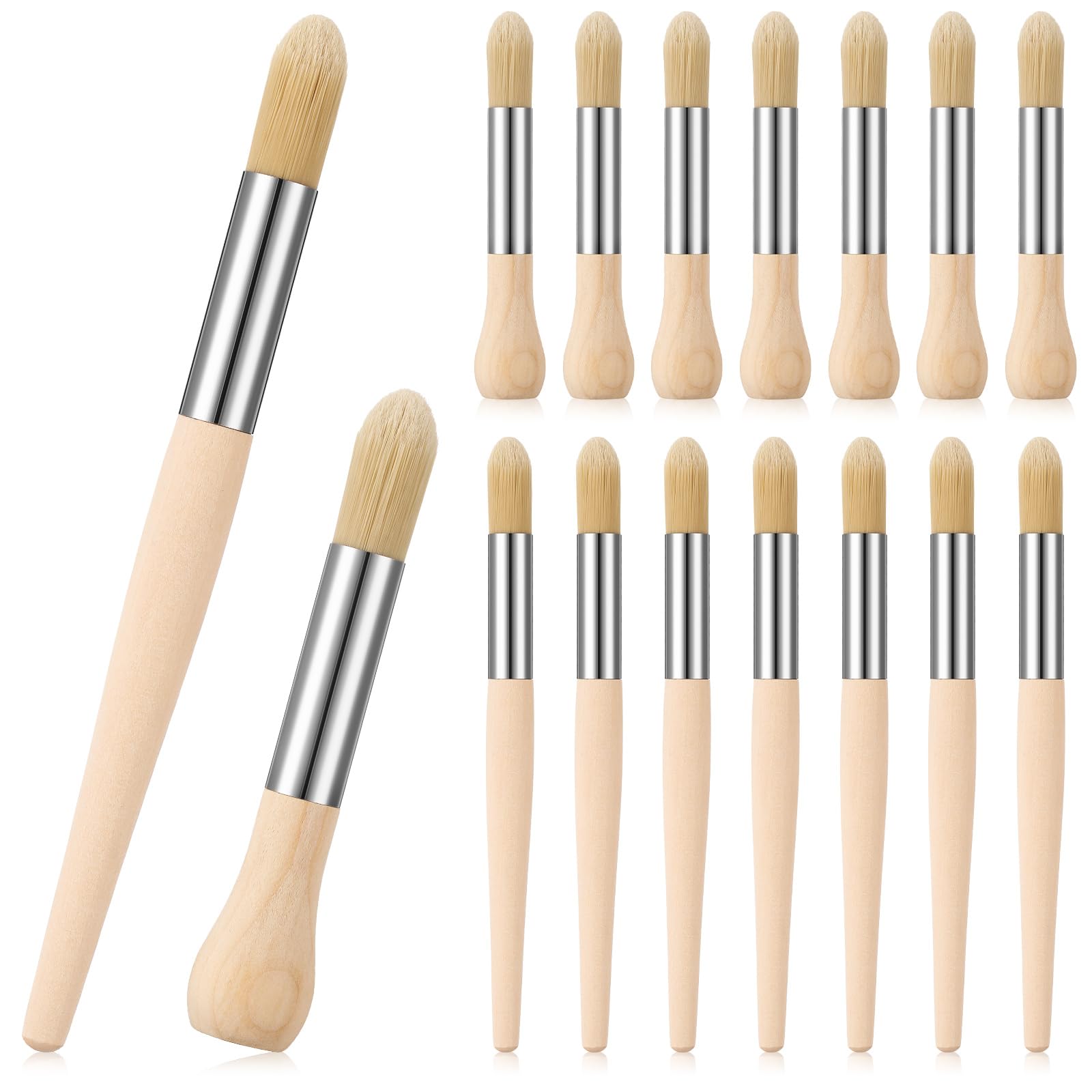 Sinload 16 Pcs Watercolor Paint Brushes for Kid Baby Toddler Jumbo Brushes