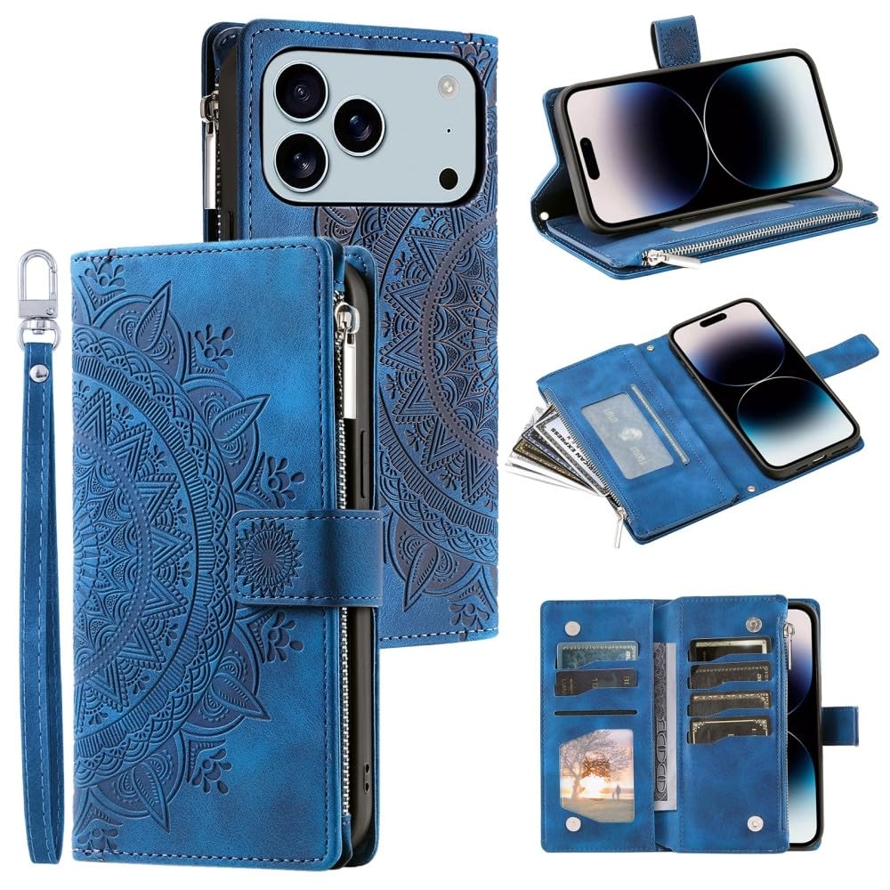 Housse cuir gaufré compatible iPhone 15 pour vos sorties - 7