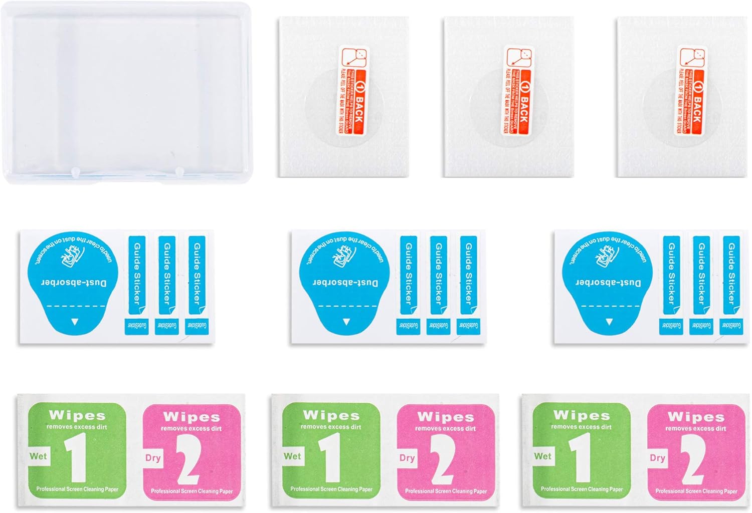 店内全品対象 Kiowon Insta360 One X2 用 保護フィルム 強化ガラス 3枚入 耐衝撃 高透過率 撥水 アクションカメラアクセサリー Cutting Edgeperformance Com