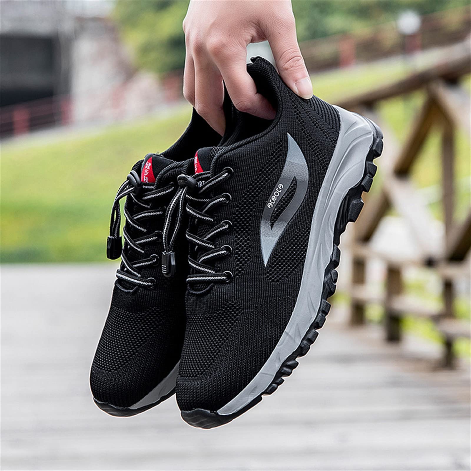 Scarpe Donna Estive Comode Sneakers Donna Platform Leggere Scarpe Trekking Running Lavoro Rete Sneakers Pianta Larga
