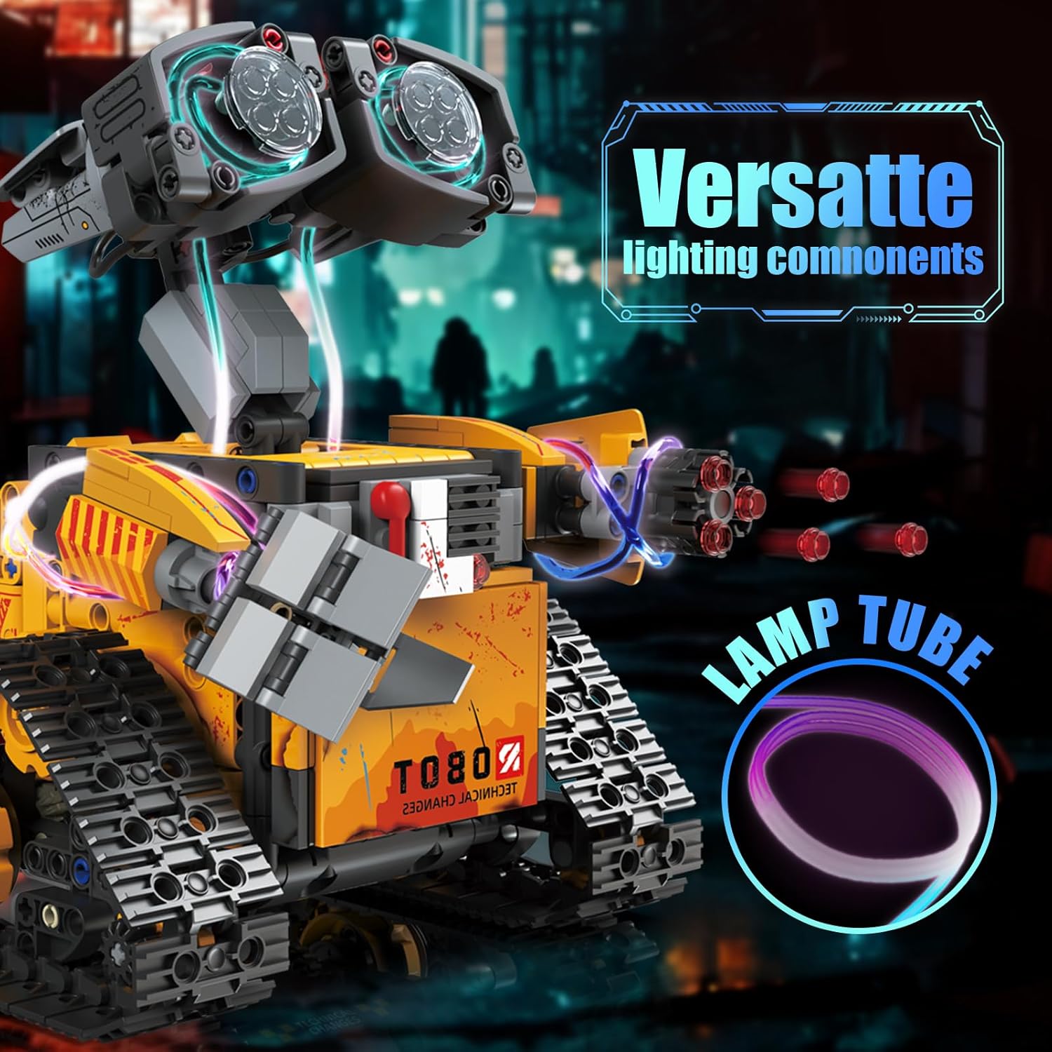 Sciencow Building Toys STEM Robot Kit，5 in 1 Remote & APP Controlled Building Set，DIY Educational Building Blocks Set ，Educational Gift for Boys Girls Age 6 7 8 9 10 11 12 13 14+ Year Old