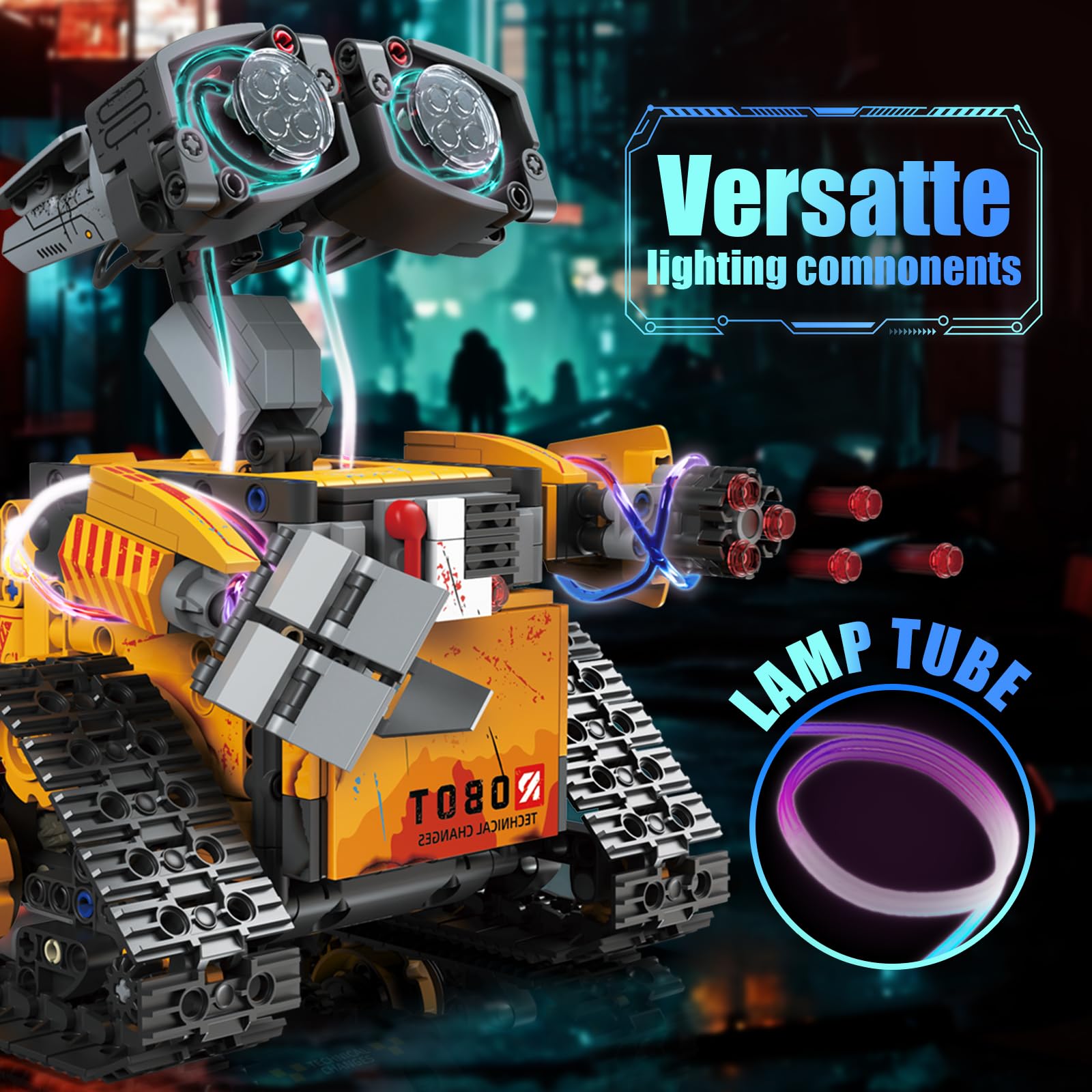 5 in 1 Technik Roboter Bauspielzeug Kinder für Jungen, STEM App & Fernsteuerung Technik Spielzeug Roboter Programmierbares Bauspielzeug Geburtstagsgeschenk ab 6 7 8 9 10 11 12 Jahre Jungen