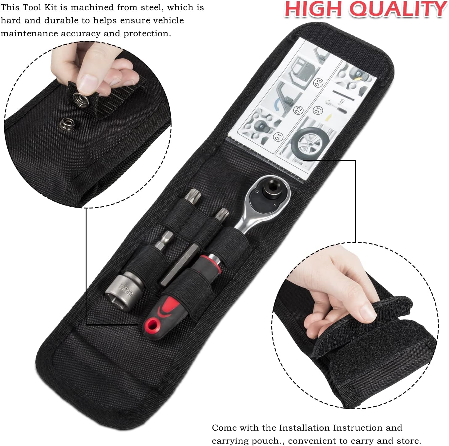 Hard Top Door Removal Tool Kit For Jeep Wrangler JK JL Gladiator JT Rubicon Sahara Unlimited Sports 2007-2024 Soft Top Hard Replace 68361574AB 82214166AB