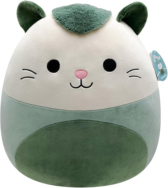 Squishmallows SQCR04200 Willoughby-Green Possum 40,6 cm