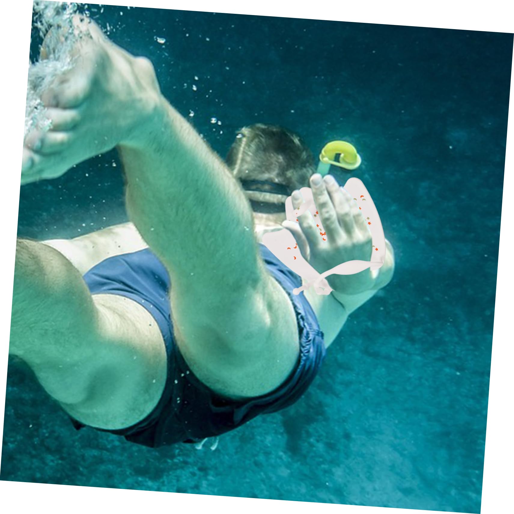 Happyyami Swimming Training Webbed Adult Swimming Hand Paddles Water Paddle Webbed Swim Gloves