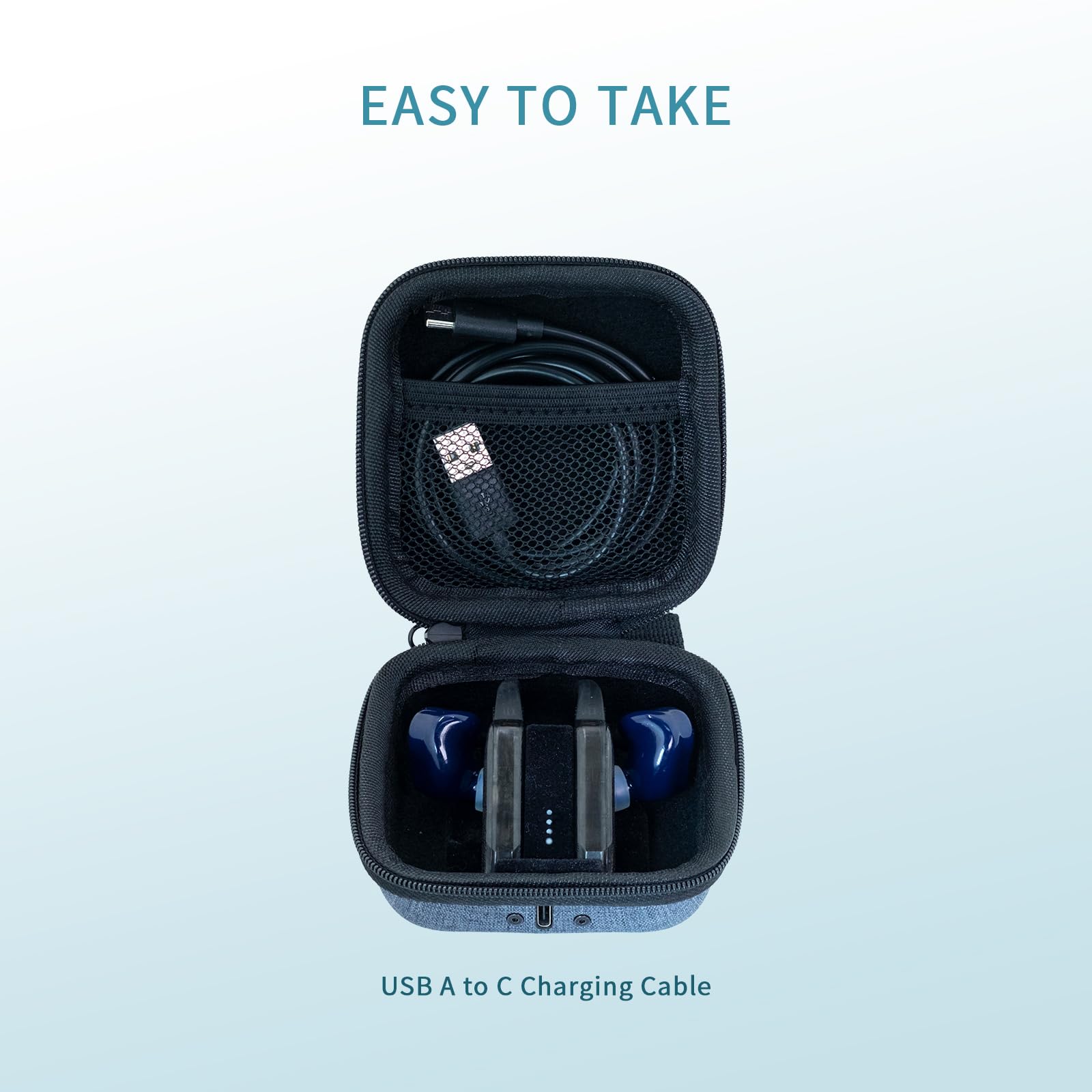 IFI GO Pod Air HD Bluetooth DAC & Amp für IEMs | Leichtes TWS-System, 96kHz/24bit Hi-Res, LDAC, LHDC & aptX Adaptive, Austauschbare IEM-Anschlüsse, Reisekoffer