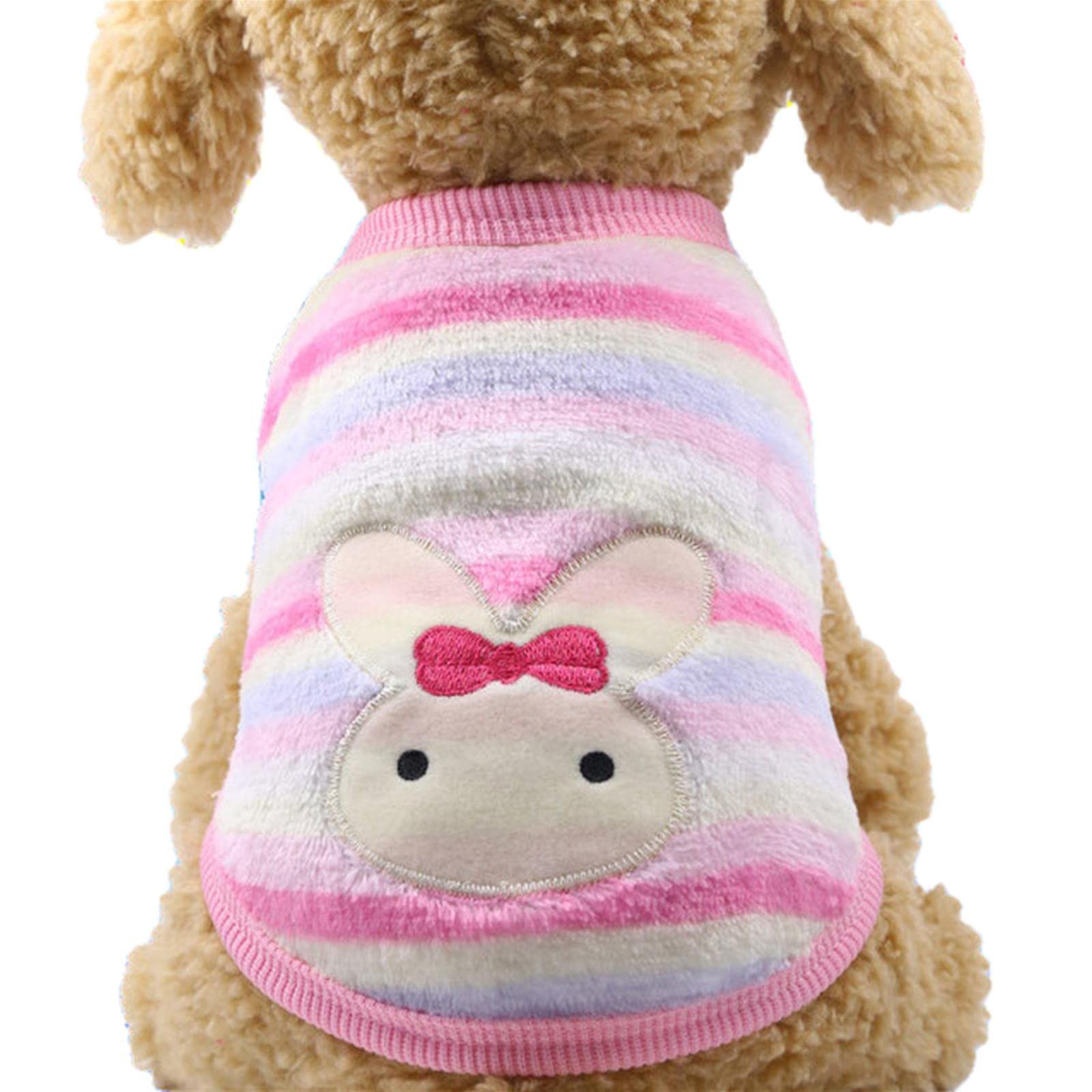 Ropa de invierno para perro suave con acabados premium estilo Rabbit