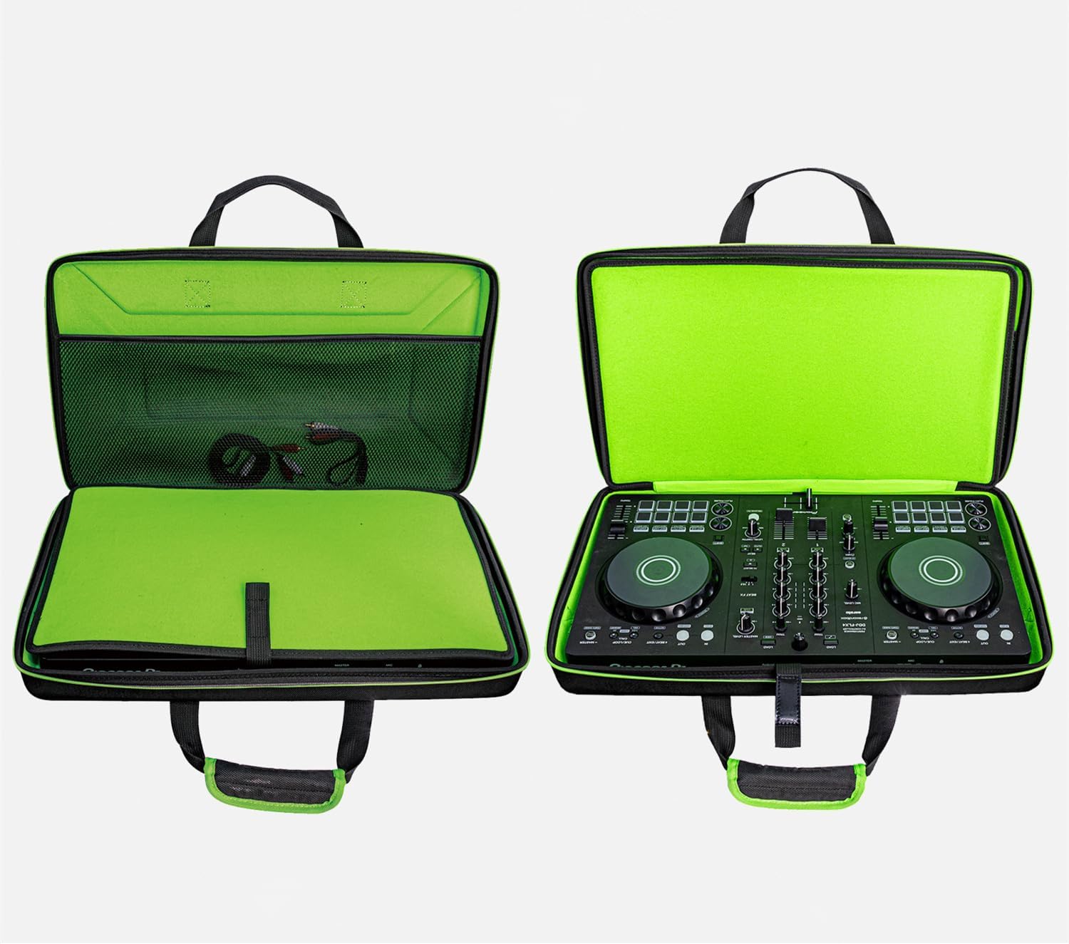 Carrying Case for Pioneer DDJ-FLX4/DDJ-400/DDJ-SB2/SB3,Portable Travel Bag Cover Hard Shell for Hercules Inpulse 300,for Roland DJ-202,Traktor Kontrol S2 MK3 DJ Controller & Accessories