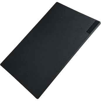 Extra Large Plastic Chopping Board - Color: Black: For Cooked Meat - Color Coding According to HACCP - Professional Gastro