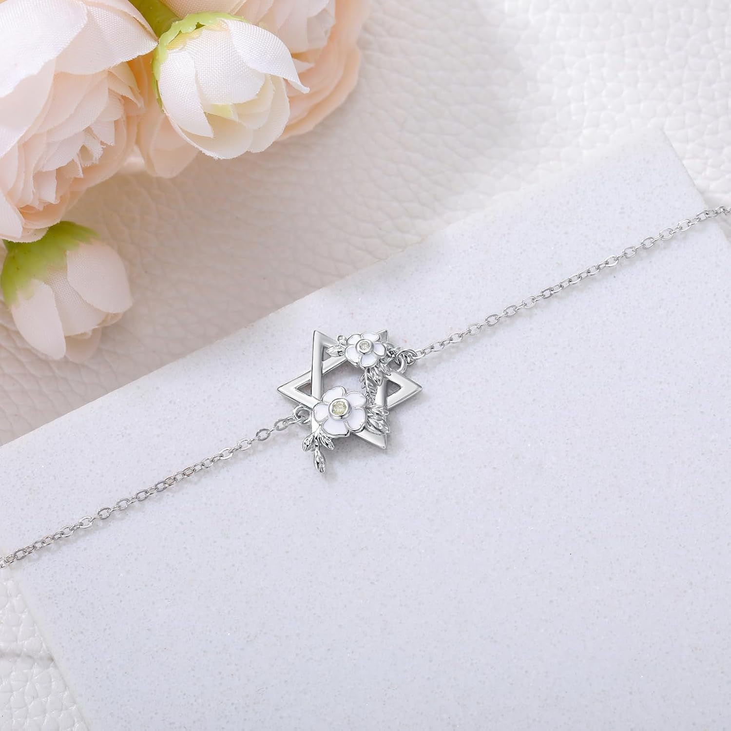 Hamsa/Evil Eye/Life Tree/Cross/Lotus/Infinity Bracelet for Women 925 Sterling Silver Religious Bracelet Jewelry Gifts for Girls - Image 3