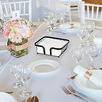 Vista 5 de Servilletero, Servilletero para mesa, Servilleteros de cocina para servilletas de papel, Dispensador de servilletas, Soporte de servilletas de mesa