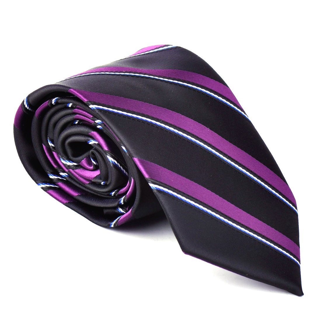 Hombres Paisley Corbata diseño de Rayas Jacquard Corbata Tejido Regalo Set 2