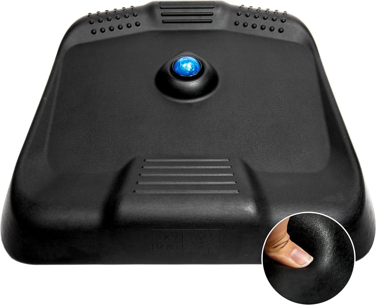 Anti-Müdigkeitsmatte – Genius Stehtischunterlagen – Ergonomische Oberfläche mit rollendem Massageball & Auslösedruckpunkten – Arbeits- & Bürozubehör