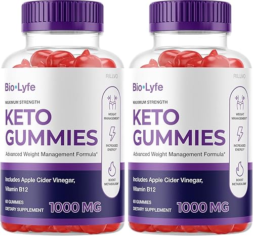 Paquete de 2 gomitas BioLyfe Keto ACV gomitas de vinagre de sidra de manzana Bio Lyfe Keto 120 gomitas disponible en Yaxa Guatemala