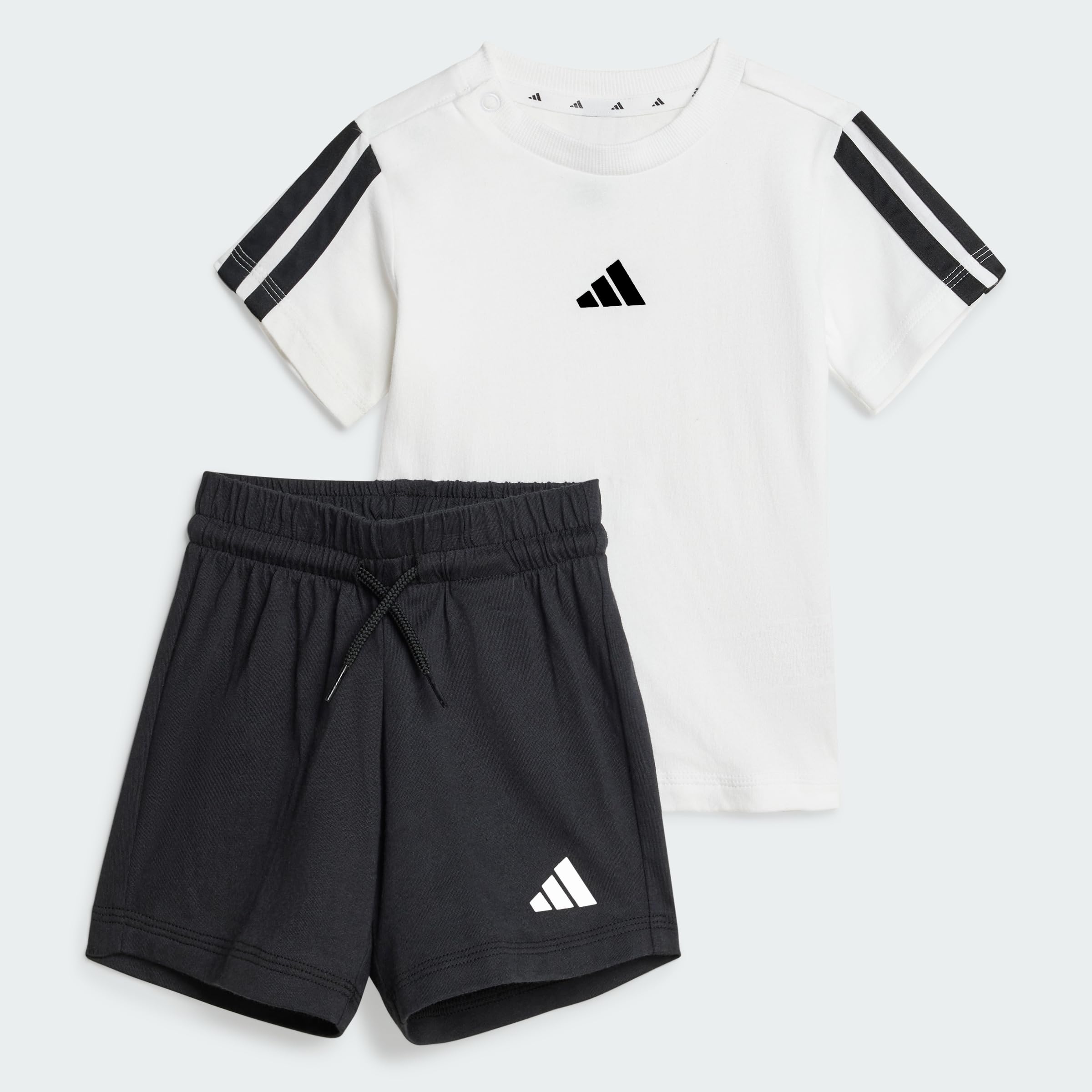 adidas Unisex Kids' Conjunto camiseta y pantalón corto Essentials