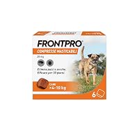 FRONTPRO 6 Compresse Masticabili Antiparassitario per Cani di Peso 4