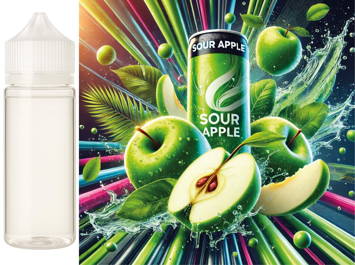 Energy Drink kwaśne jabłko aromat koncentrat – Wegański – Sasami – 100ml