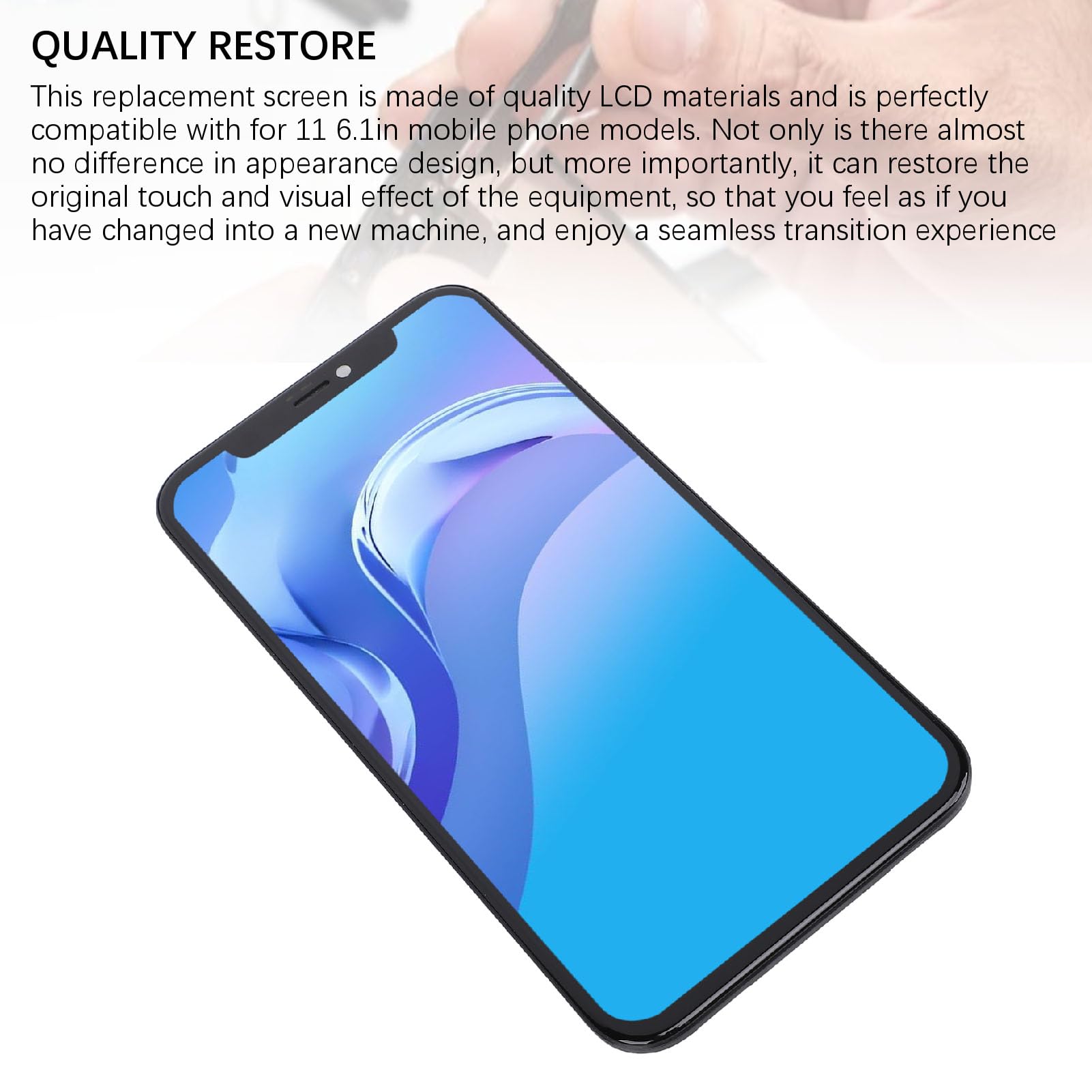 3D Touch Display Digitizer Assembly Professional Kit 6.1in LCD