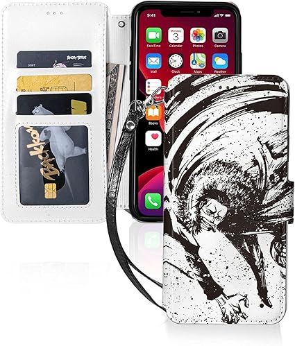 Amazon Co Jp One Piece ワンピース スマホケース 手帳型 Iphone11ケース Iphone11proケース Iphone11promaxケース Puレザー 軽量 薄型 ストラップ付き カード収納 スタンド機能 Tpu素材 耐衝撃 Iphone 11用ケース カードケース カバー 財布型 Iphone 11 6 1 家電