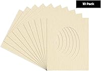 Vista 355 de CountryArtHouse Marco ovalado verde cazador de 5 x 7 pulgadas, sin ácidos, con núcleo blanco, corte biselado para fotos de 4 x 6, se adapta a marcos