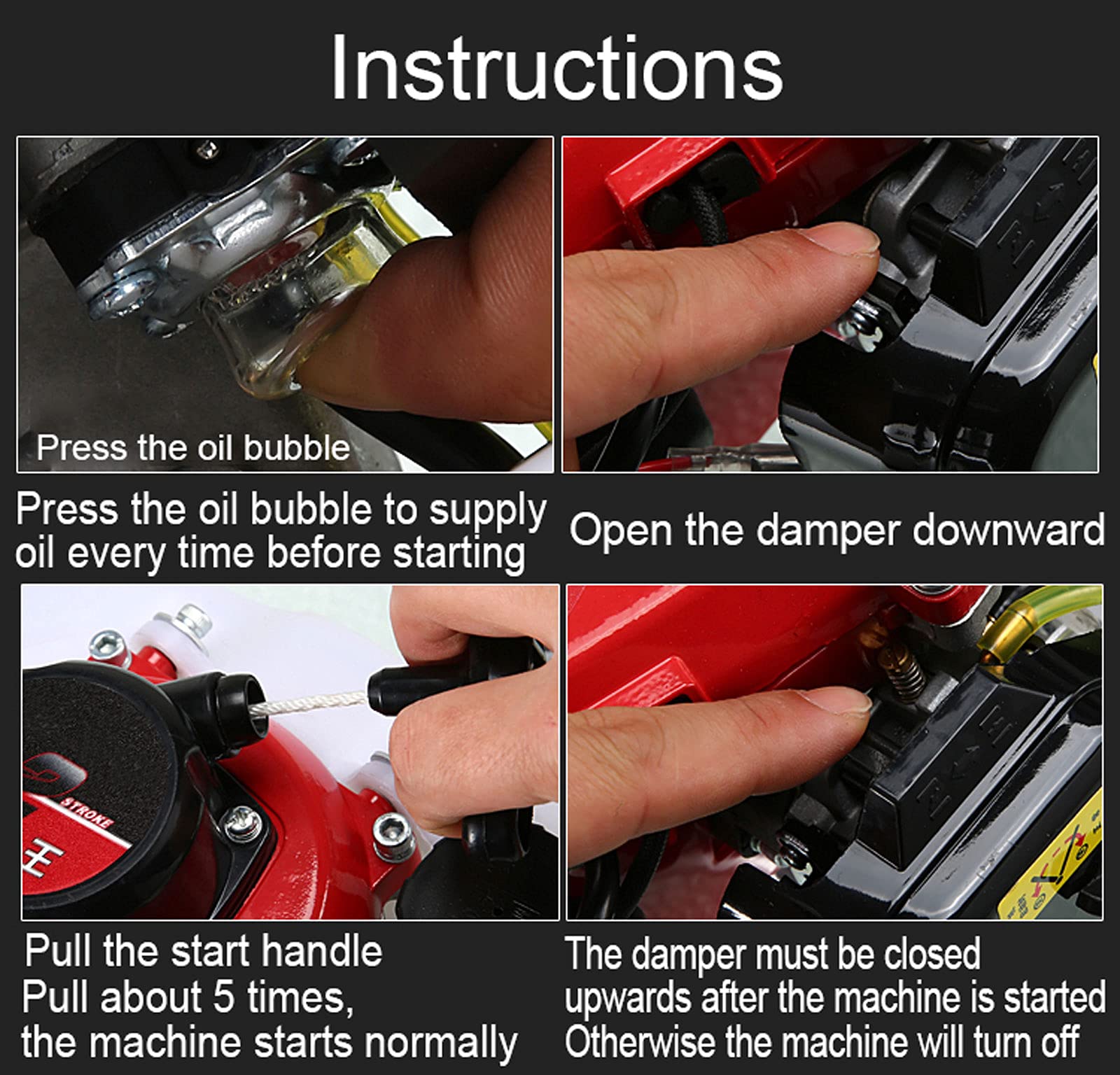 Cortasetos, Tijeras para setos Cortasetos de Gasolina inalámbrico de 2 Tiempos, Cortasetos de Mano para Garden Park Multiherramientas portátiles para Cortar setos, arbustos, fácil