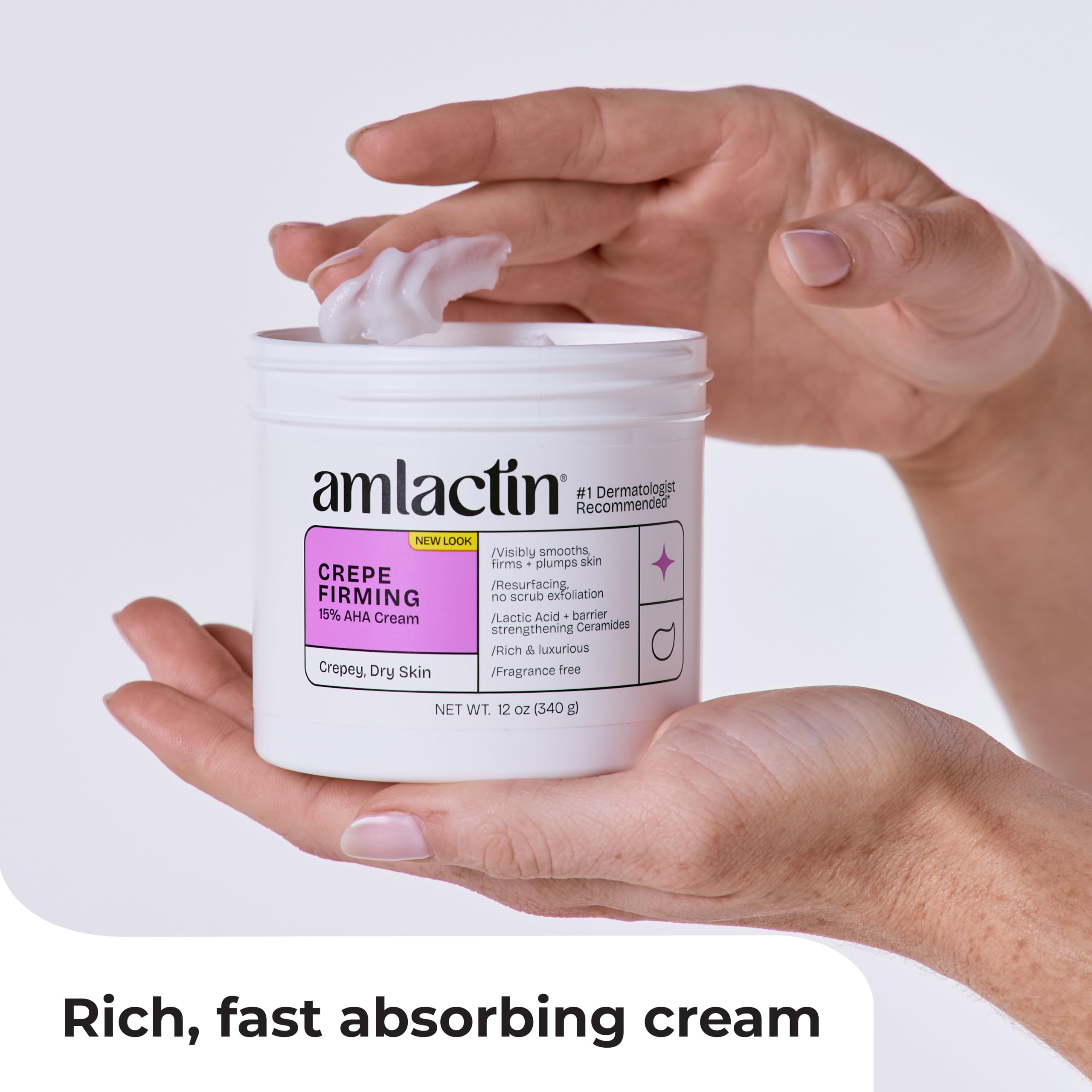 AmLactin Crepe Firming Body Cream - 15% Lactic Acid -5