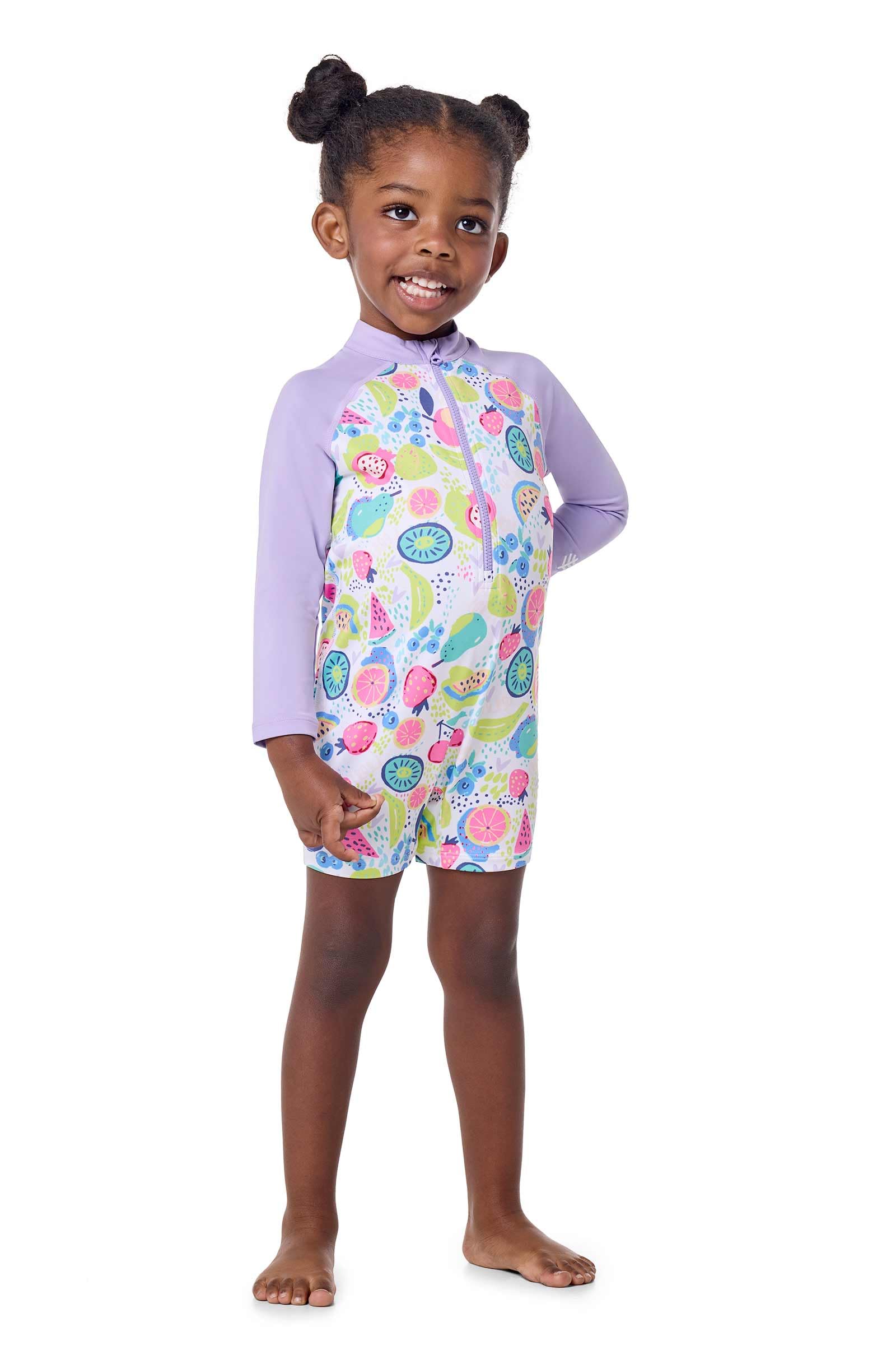 Coolibar UPF 50+ Baby Kohala Neck-to-Knee Swimsuit - Sun Protective