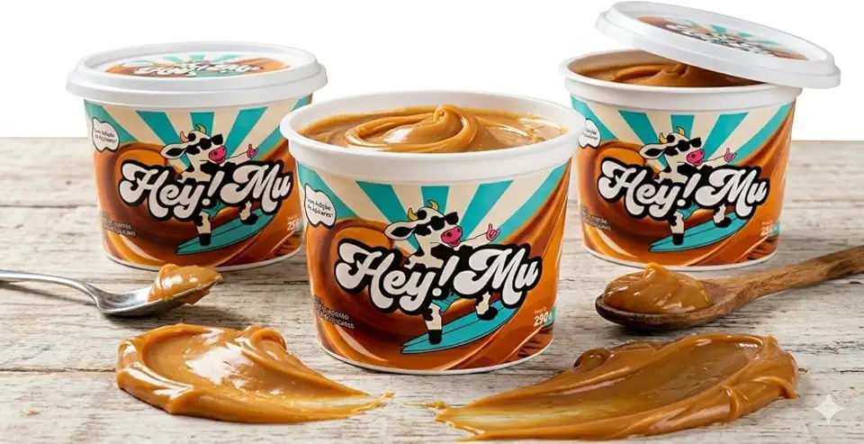 Hey! Mu Doce De Leite Zero Açúcar Fit 250g (3 Unidades)