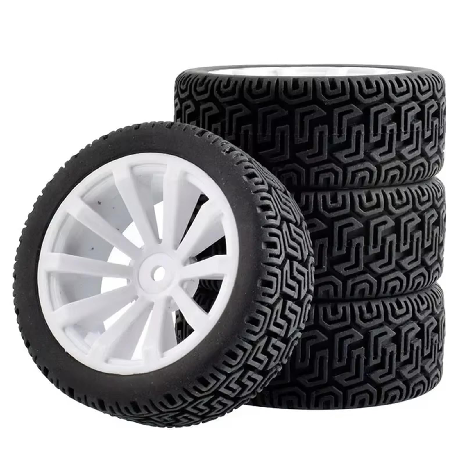 Pneus de voiture télécommandée WLtoys 144001 pour rouler sur terre et bitume - 3