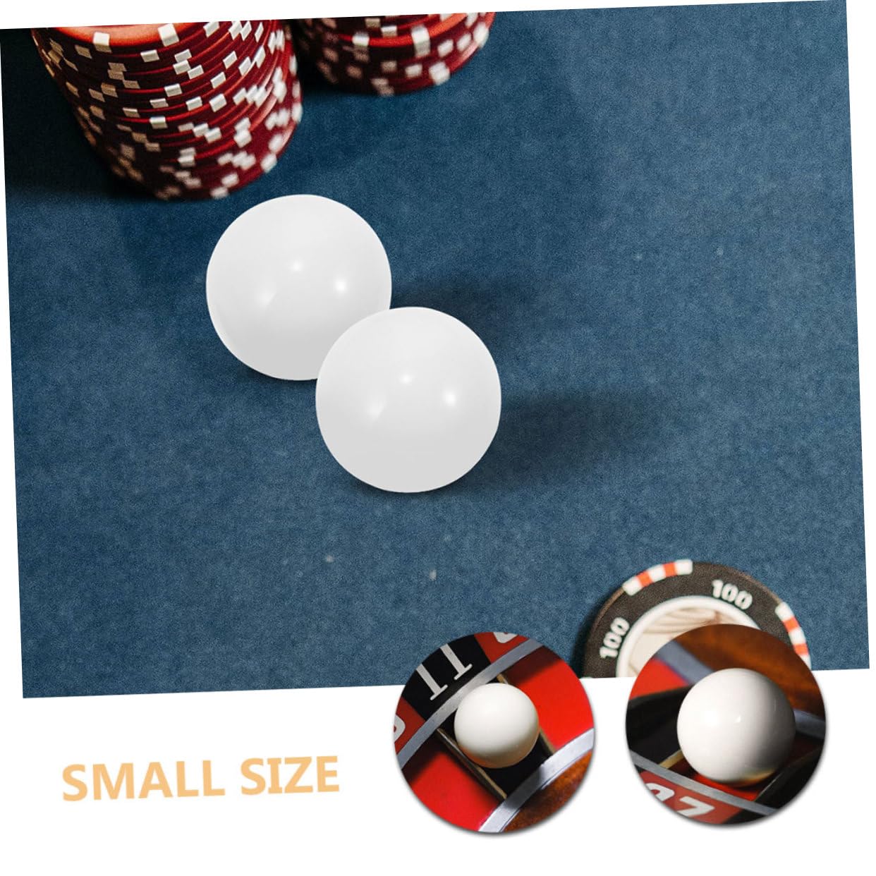 VICASKY 6pcs Festival Wheel Beads Roulette Game Replacement Discs for Home Bar Tabletop Games Stylish Bar Accessories for Enhanced