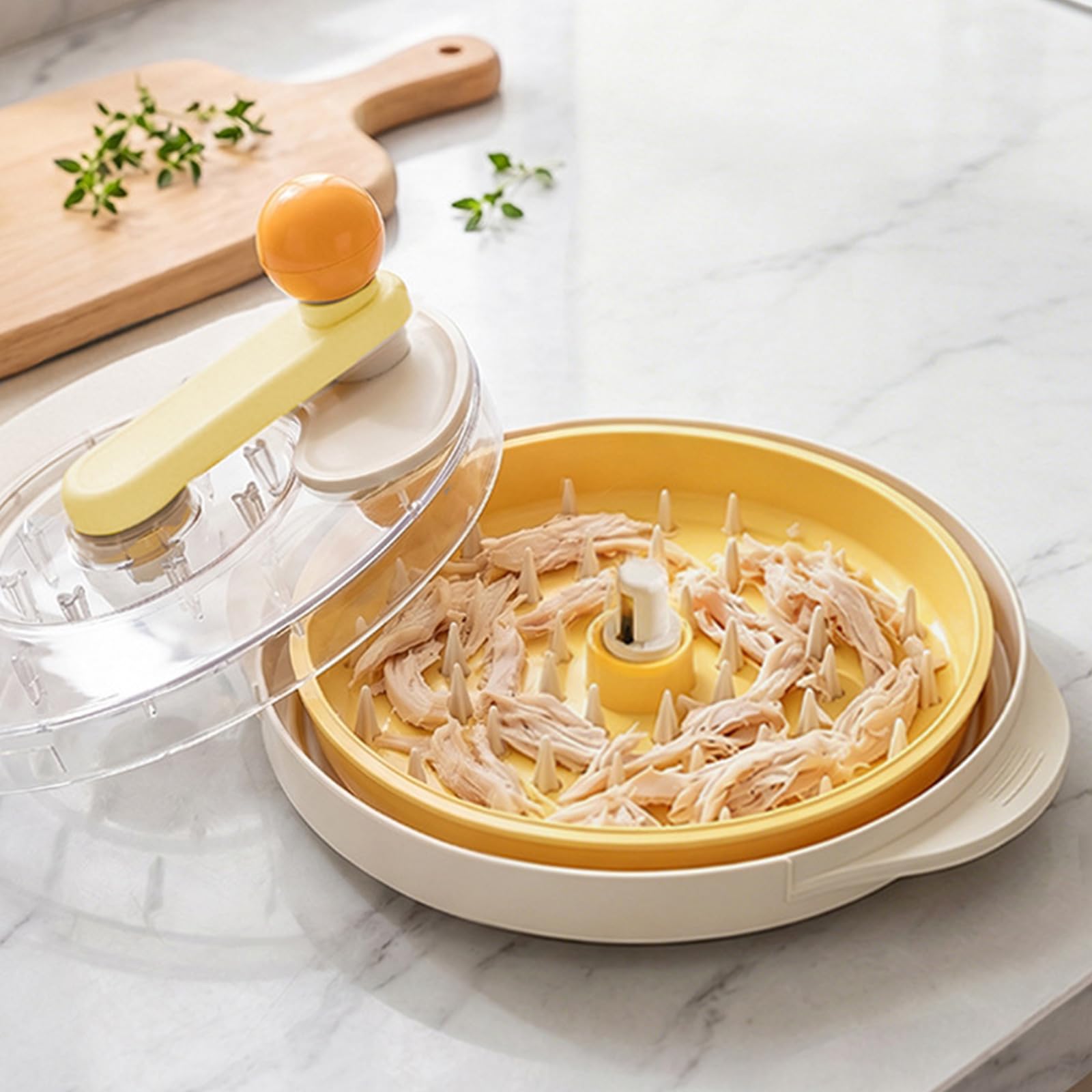 I trituratori Portatili rotanti Strisce Carne Uniformi per Le diete degli Animali Domestici Alimenti per Bambini e Esigenze Cucina utilizzando Un meccanismo Semplice Macchina per Alimenti